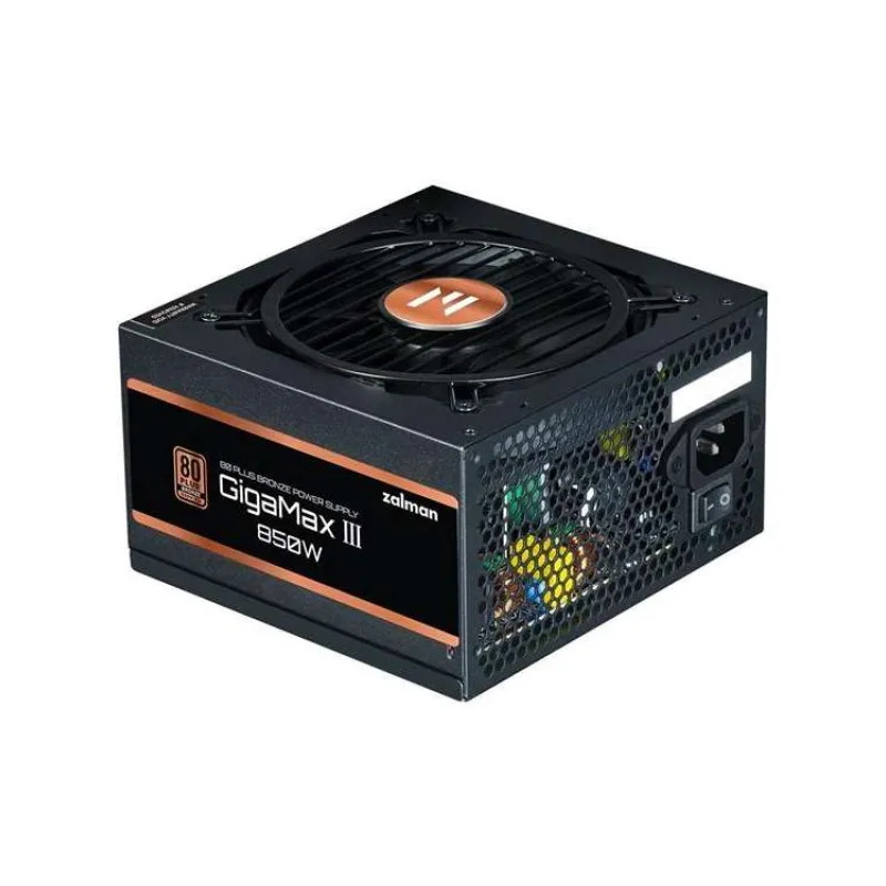 Zalman zdroj Gigamax III ZM850-GV3 / 850W / ATX3.0 / active PFC / semimodulární / 80 Plus bronze (ZM850-GV3)
