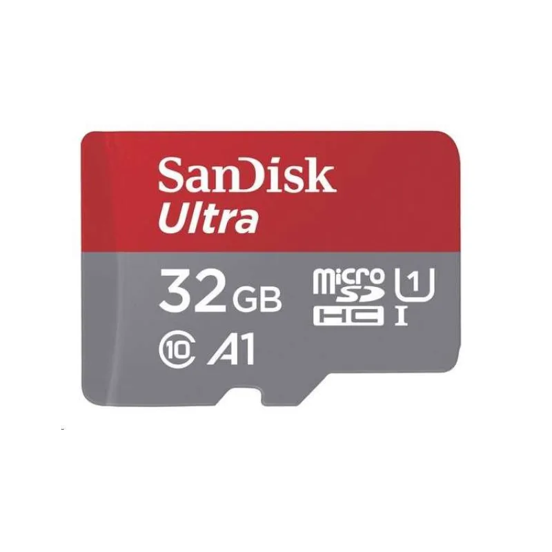 SanDisk MicroSDXC karta 128GB Ultra (140MB/s, A1 Class 10 UHS-I ) + adaptér (SDSQUAB-128G-GN6IA)