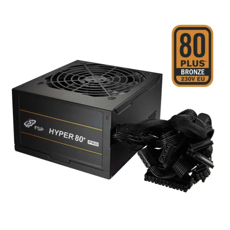 FSP HYPER 80+ PRO 650, 80PLUS BR.230V, ATX3.1,bulk (9PA6507504)
