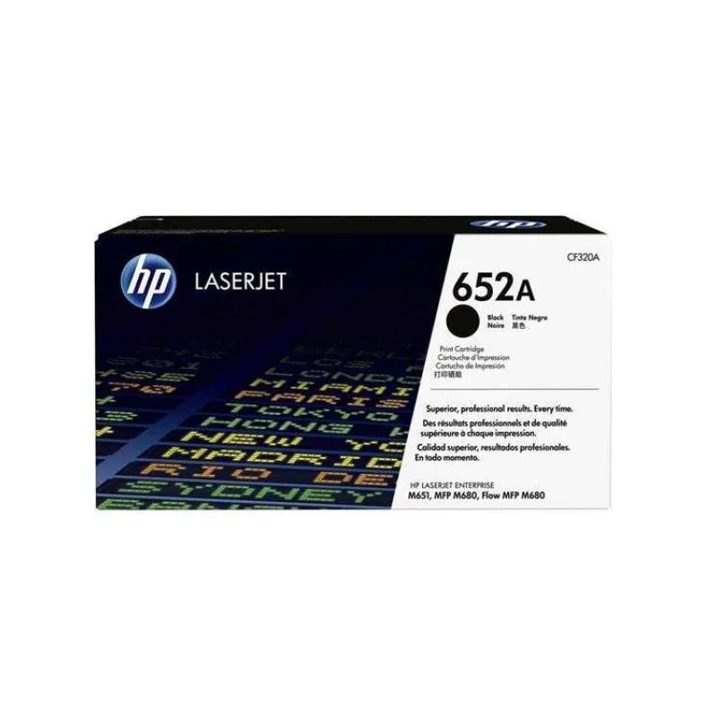 HP toner 652A/Black/11 500 stran (CF320A)