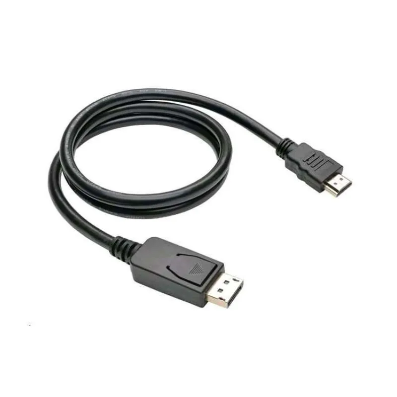 C-TECH DisplayPort/HDMI kábel, 1 m, čierny (CB-DP-HDMI-10)