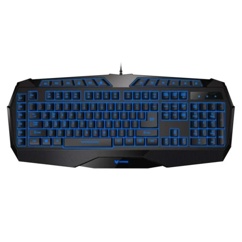 RAPOO VPRO herní klávesnice V52/ podsvícená/ drátová/ USB/ černá/ CZ+SK layout (18004)