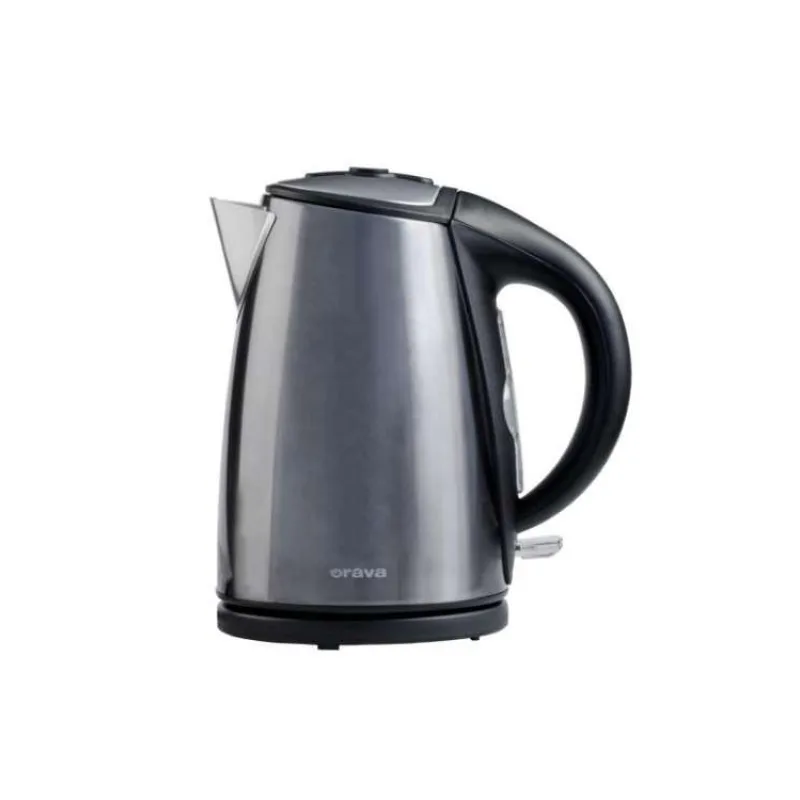 Orava VK-3717 GR rychlovarná konvice, 2000 W, 1.7 l, automatické vypnutí, stříbrná (VK-3717 GR)
