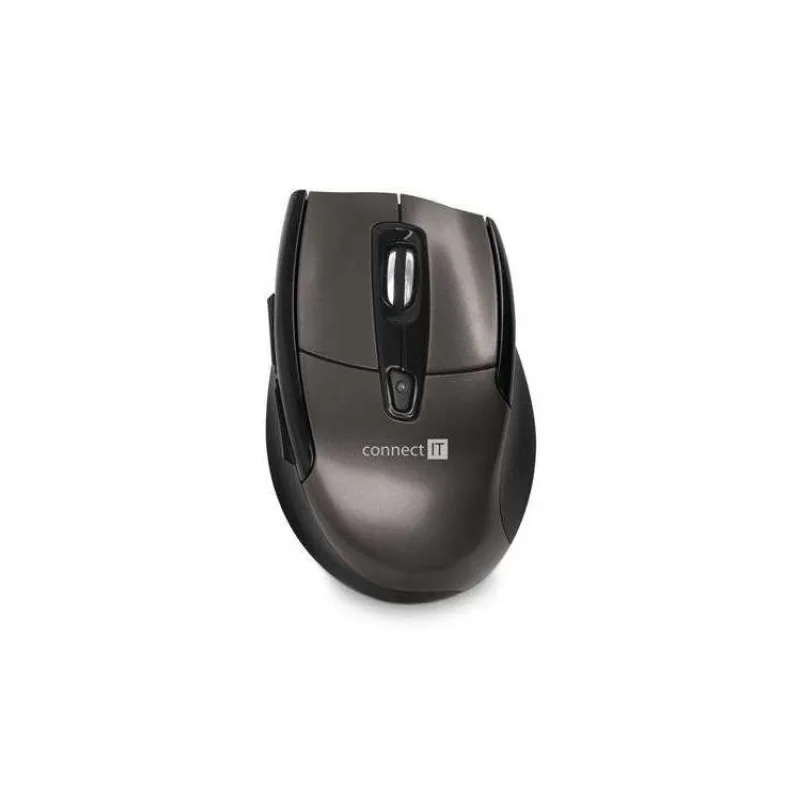 CONNECT IT Bezdrátová laserová myš, USB 2,4GHz (+ 2x AAA baterie zdarma) (CMO-1300-BR)