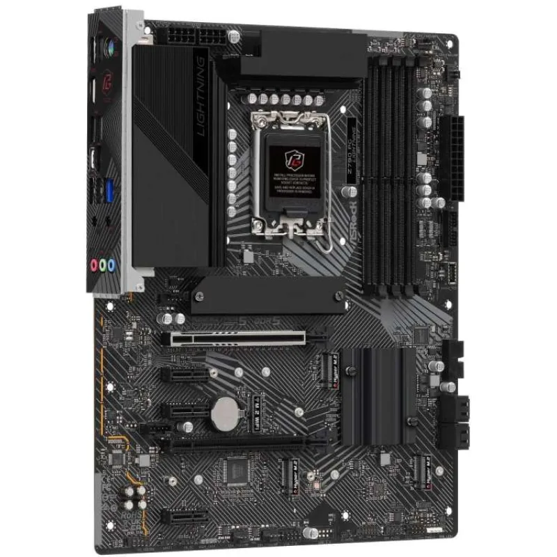 ASRock MB Sc LGA1700 Z790 PG LIGHTNING, Intel Z790, 4xDDR5, 1xHDMI (Z790 PG LIGHTNING)