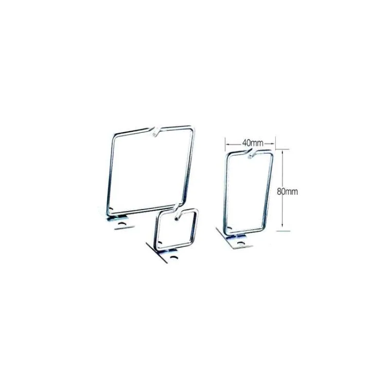 Vyvazovací háček 40x80 D1 kov levý fix,čelní gate (7691)