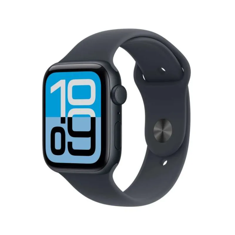 Apple Watch SE 3 GPS + Cellular 44mm Midnight Aluminium Case with Midnight Sport Band - M/L (MEPJ4WF/A)