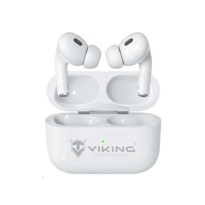 Viking bluetooth sluchátka s mikrofonem VPRORT, bílá (VPRORT)