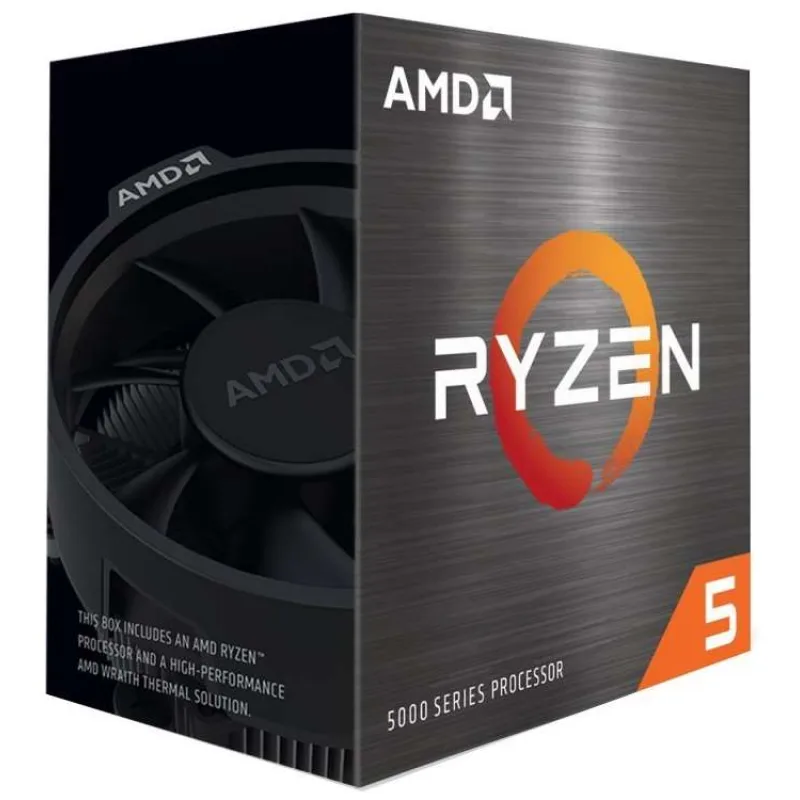 AMD, Ryzen 5 5500, Processor BOX, soc. AM4, 65W, s Wraith Stealth chladičom (100-100000457BOX)