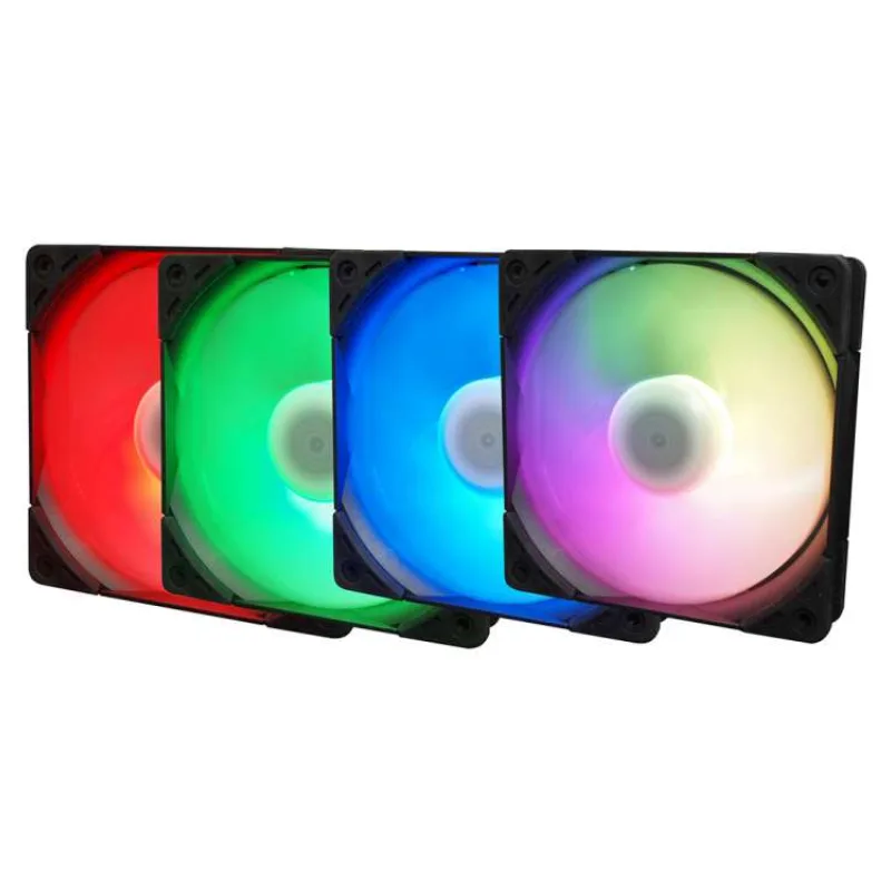 SCYTHE KF1225FD12AR-P Kaze Flex 120 mm ARGB PWM Fan, 300-1200RPM (KF1225FD12AR-P)