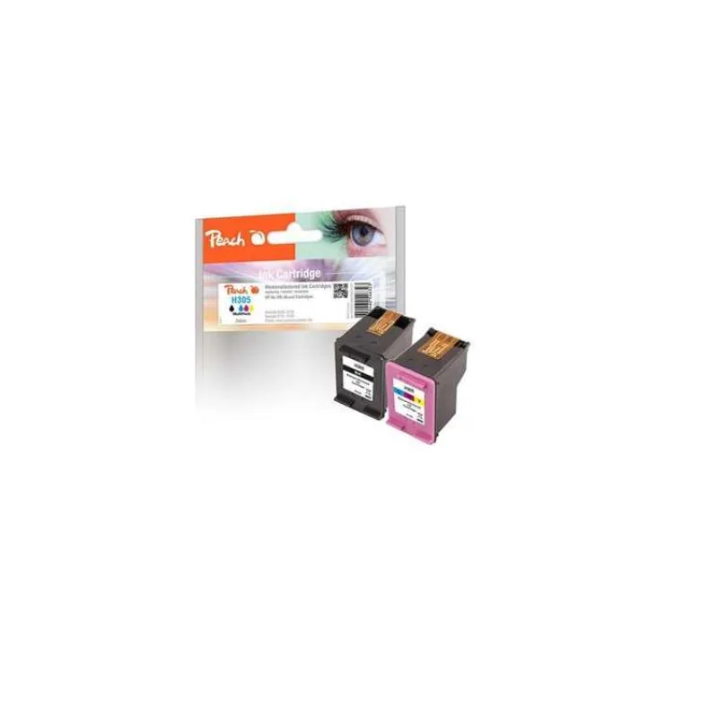 PEACH kompatibilní cartridge HP No 305 MultiPack, black, color (321221)