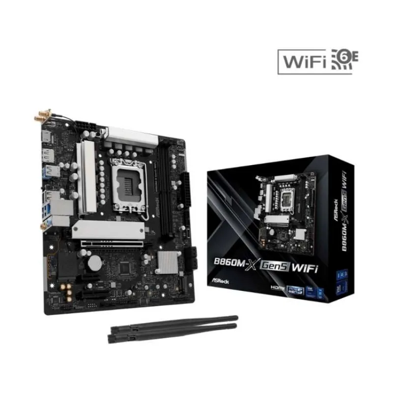 ASRock MB Sc LGA1871 B860M-X Gen5 WiFi, Intel B860, 2xDDR5, 1xDP, 1xHDMI, mATX (B860M-X GEN5 WIFI)