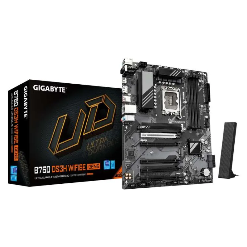 GIGABYTE B760 DS3H WIFI6E GEN5/LGA 1700/ATX (B760 DS3H WF6E GEN5)