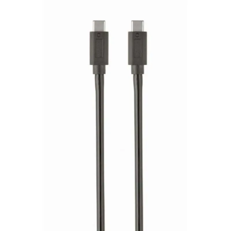 Gembird kábel nabíjací USB-C (M) na USB-C (M), 1 m, čierny (CCP-USB3.1-CMCM-1M)