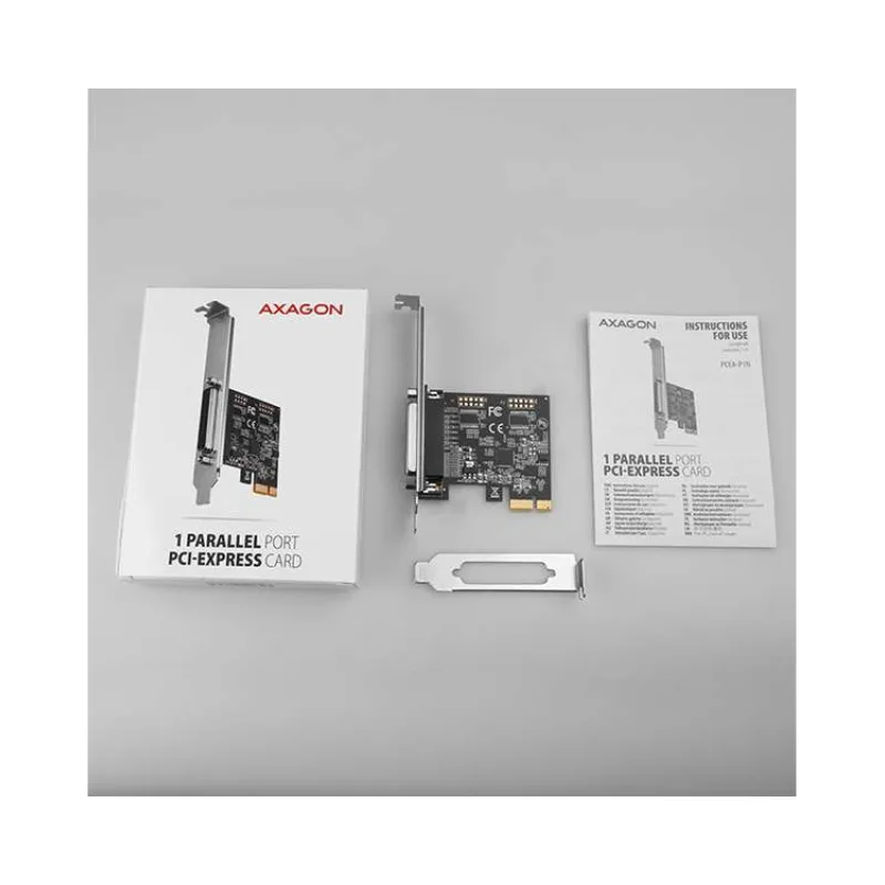 AXAGON PCIe řadič 1x paralelní port (LPT) / PCEA-P1N / LP bracket (PCEA-P1N)