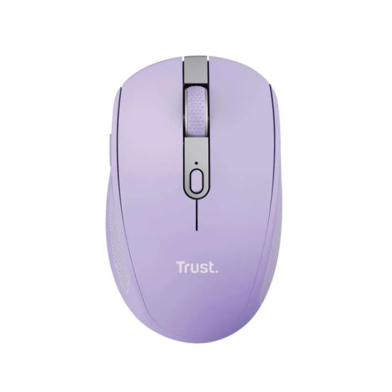TRUST Myš OZAA, Bezdrátová, fialová (25384)