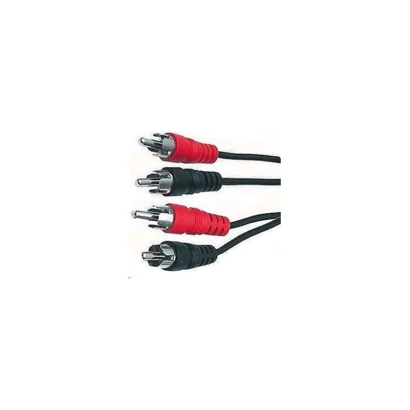 PREMIUMCORD Audio kábel 2x Cinch - 2x Cinch (RCA, M/M) 15m (kjackcmm2-15)