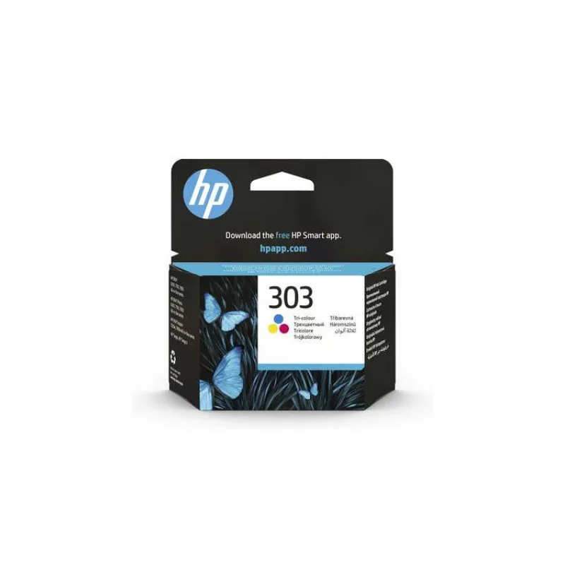 HP 303 Tri-color originální Ink Cartridge (T6N01AE)