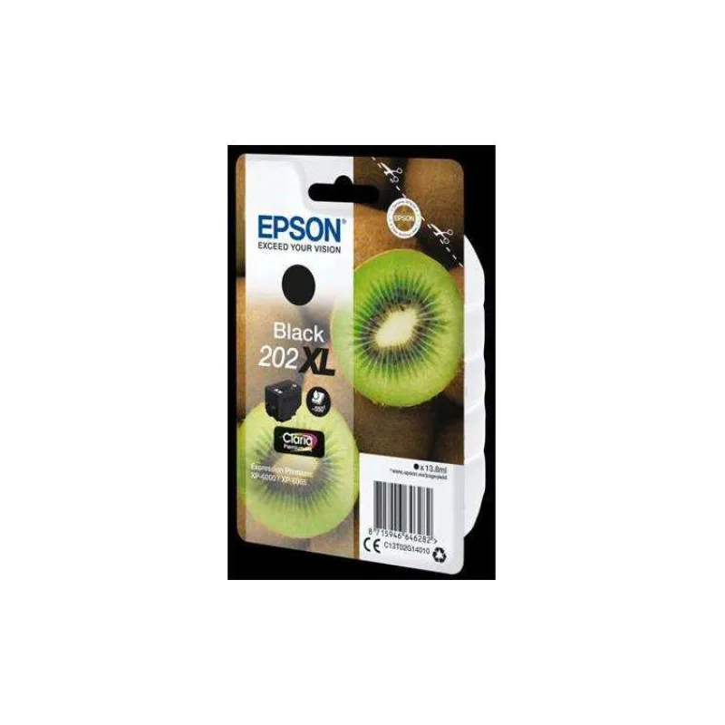 EPSON cartridge T02G1 black XL (kiwi) (C13T02G14010)