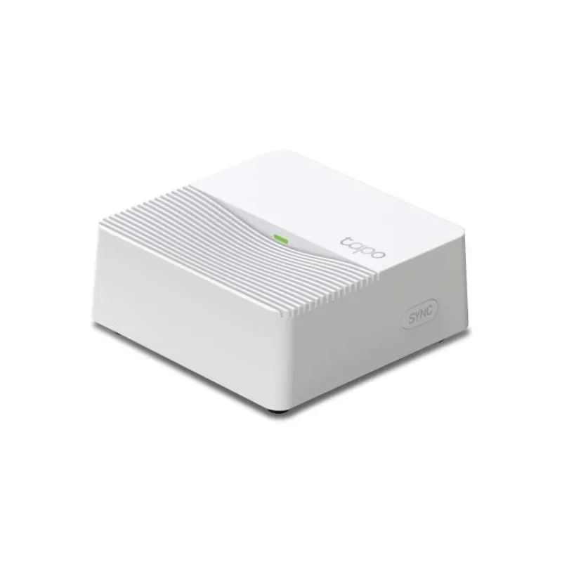 Smart Hub SPEC: 2.4 GHz, 868 MHz, 1 × Ethernet Port FEATURE: 90dB Adjustable Audio Alarm, 19 Ringtones, Up to 64 Switch (Tapo H200)