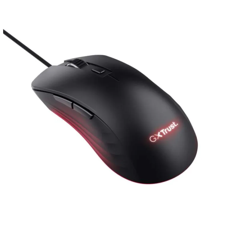TRUST herní myš GXT 924 YBAR+ Gaming Mouse, optická, USB, černá (24890)