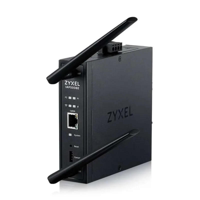 Zyxel IAP500BE, BE5000, Dual Radio 2x2 MU-MIMO, PoE+ (802.3at), Industrial AP, DIN Rail mounted Standalone/Nebula Cloud (IAP500BE-EU0101F)