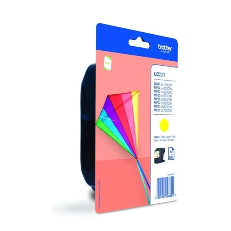 kazeta BROTHER LC-223 Yellow MFC-J4420DW/J4620DW/J5320DW/J5620DW/J5720DW (550 str.) (LC223Y)