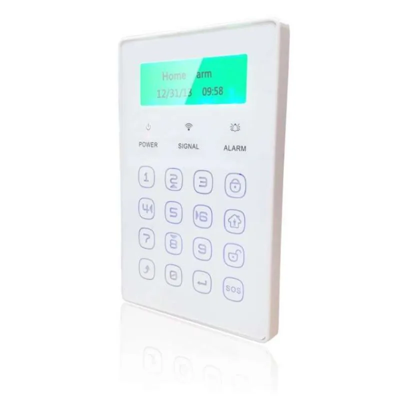 iGET SECURITY P13 - externá bezdrôtová klávesnica s LCD displejom pre alarm M3B a M2B (75020213)