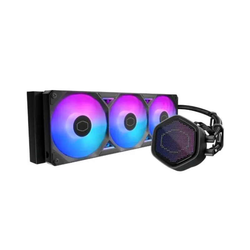Cooler Master vodní chladič MasterLiquid Atmos II Pixel LED, 3x120mm, LGA1851, AM5, černá (MLX-D36M-A25SZ-P1)
