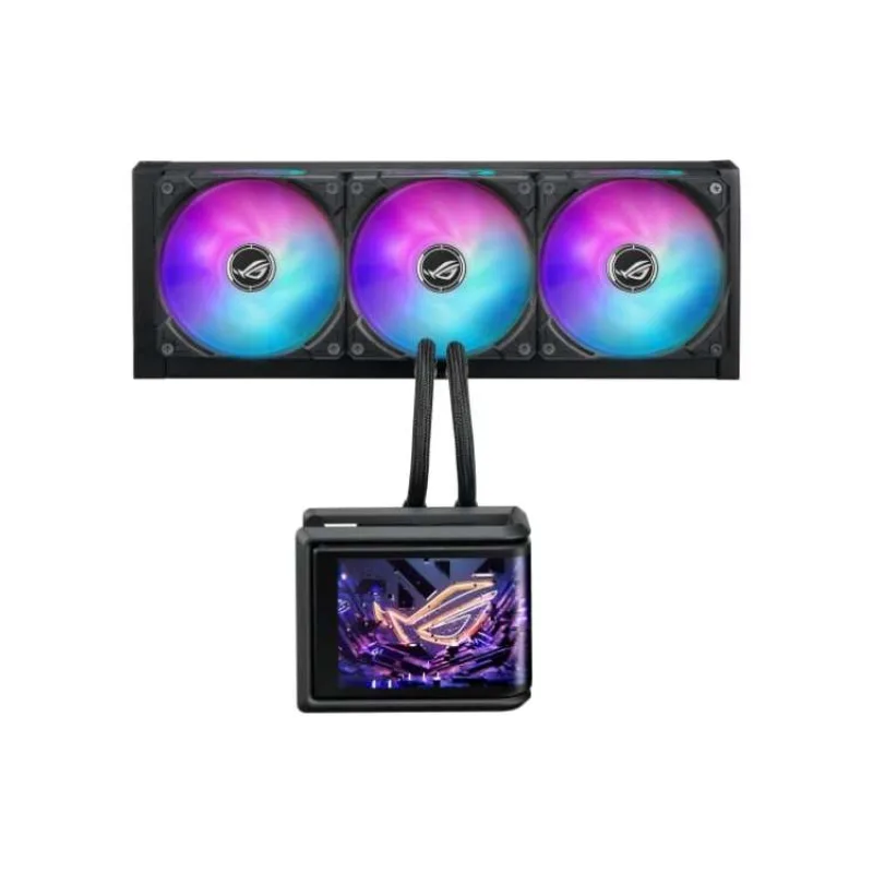ASUS vodní chladič CPU AIO ROG RYUO IV SLC 360 ARGB, 3x120 mm, LGA1851, AM5, černá (90RC0151-B0EAY0)