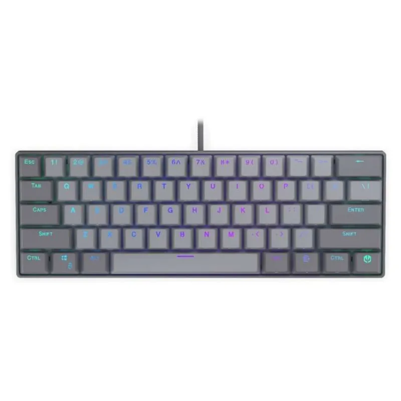 Endorfy mechanická klávesnice Thock V2 Compact / drátová / ARGB / red sw. / USB / kompaktní / US layout (EY5A128)