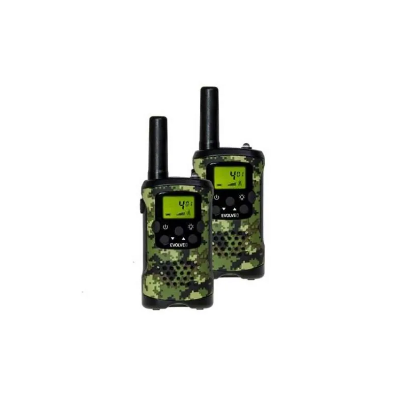 EVOLVEO FreeTalk XM2-2, sada 2 vysílaček bez dobíjecí základny, dosah až 8km (FT-XM2-2)