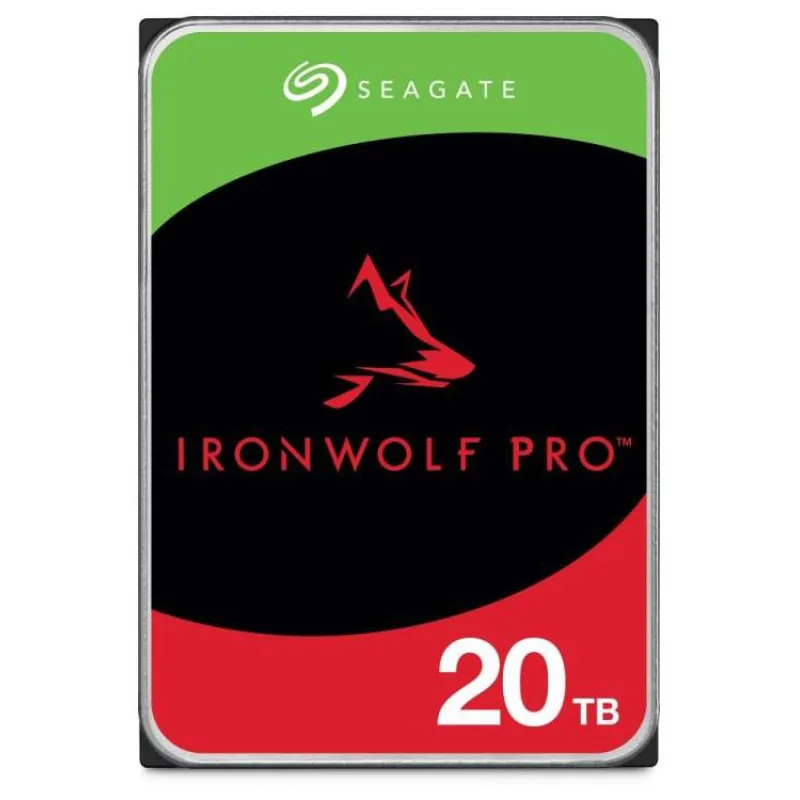 Seagate Ironwolf Pro NAS HDD 20TB SATA (ST20000NT001)