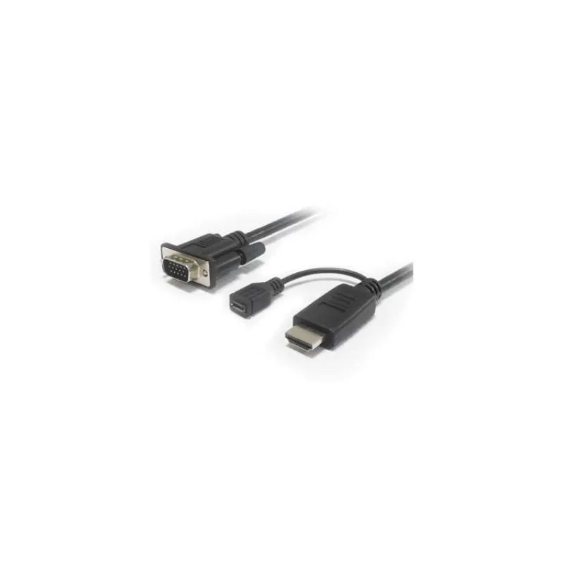 PREMIUMCORD prevodník HDMI na VGA s napájaním microUSB (khcon-20)