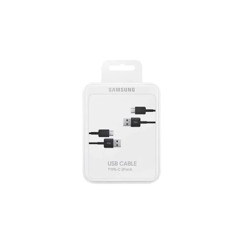 Samsung Kabel USB/USB-C 1,5m (sada 2ks) EP-DG930MBEGWW černý (EP-DG930MBEGWW)