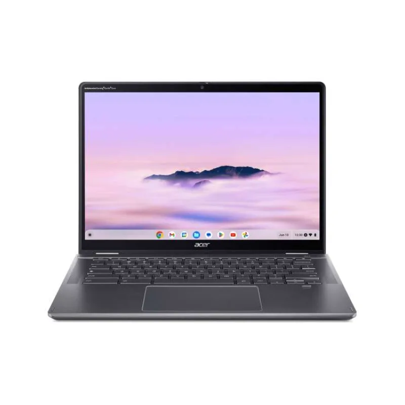 ACER NTB Chromebook Plus Spin 514 (CP514-4HN-36VY), ICore 3 100U, 8GB, 256GB PM4 SSD, Intel UHD, Chrome, Grey (NX.KYQEC.001)
