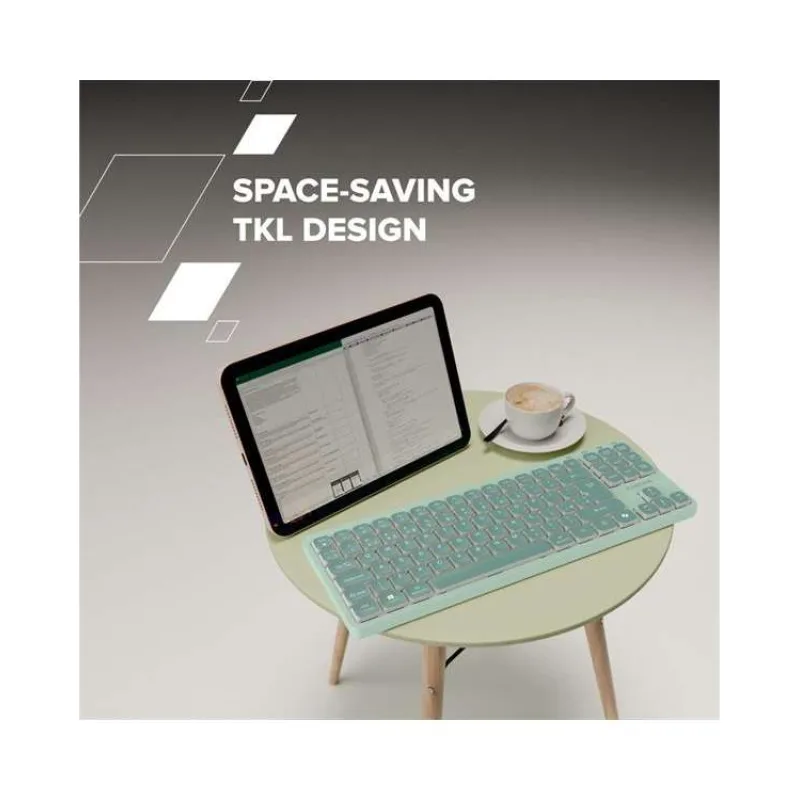 Canyon OnType 10, klávesnica, mechanická, USB, multimediálna, zelená (CNS-HKB10GR)