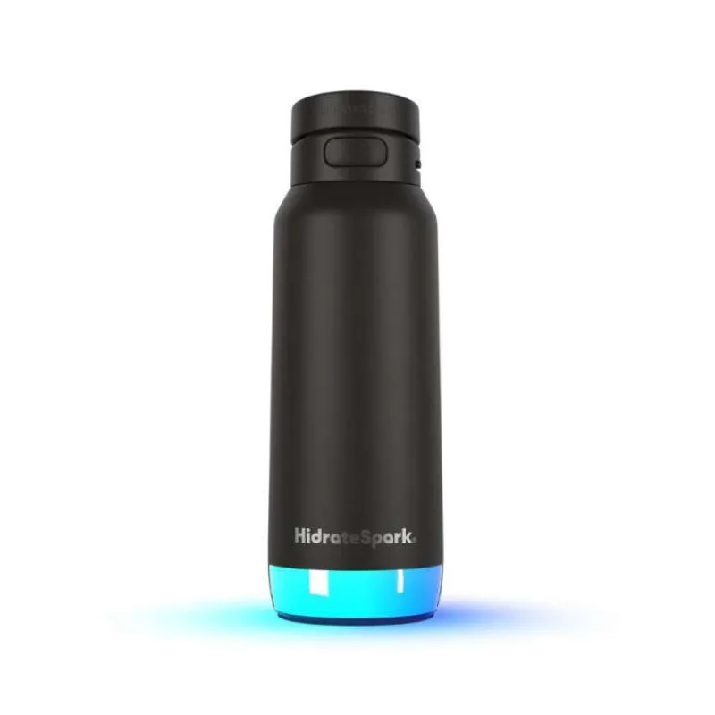 HidrateSpark PRO 2 chytrá lahev s brčkem, 950 ml, černá (HI-32S-02)
