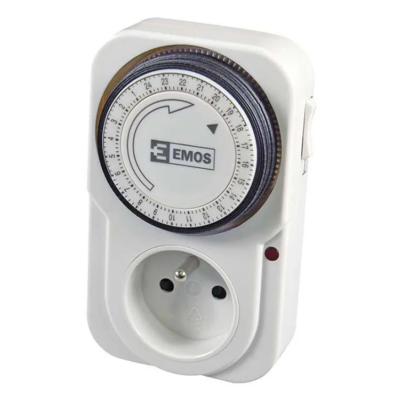 Mechanická spínacia zásuvka 3680W - denná (P5502) (1907010010)