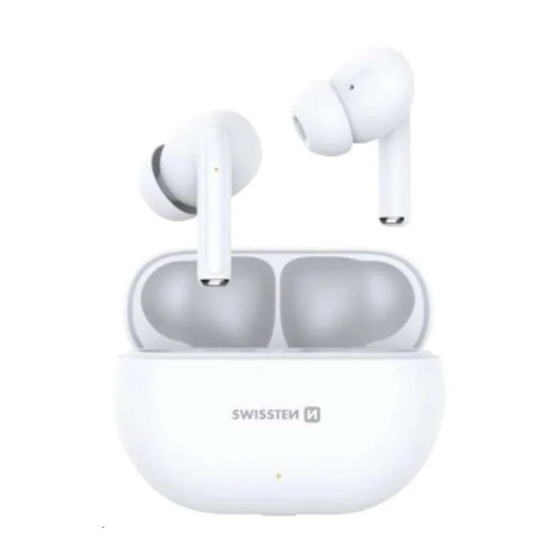 Swissten bluetooth tws sluchátka pro tune bílá (54400200)