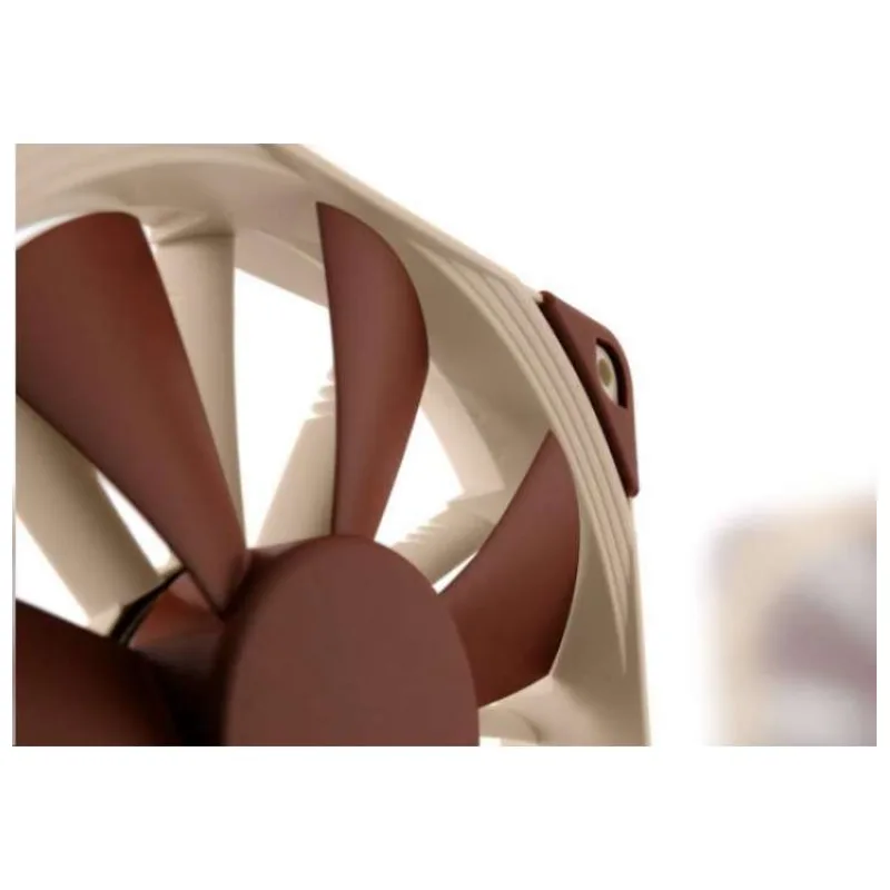 NOCTUA Ventilátor NF-F12 5V PWM, 120mm, hnědá (NF-F12 5V PWM)