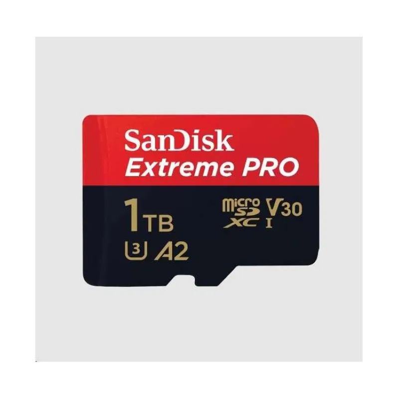 SanDisk Extreme PRO 1TB microSD card (SDSQXCD-1T00-GN6MA)