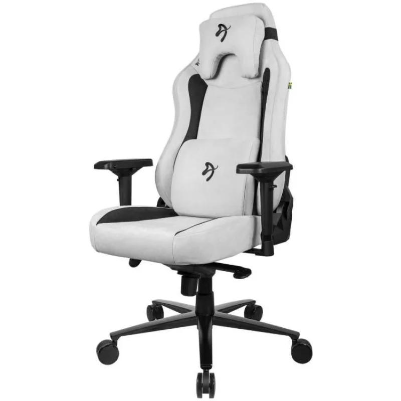 AROZZI herní židle VERNAZZA Supersoft Fabric Light Grey/ světle šedá (VERNAZZA-SPSF-LG)