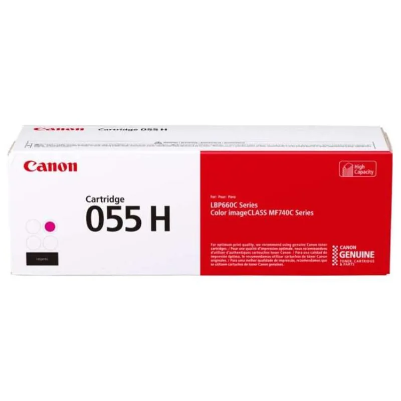 toner CANON CRG-055H magenta i-SENSYNS LBP663Cdw, MF742Cdw (5900 str.) (3018C002)