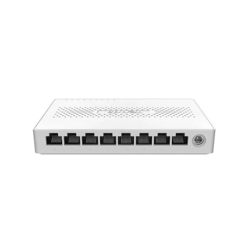 Tenda SM108 - 8x Multi-Gigabit 2.5G Ethernet Switch, 100/1000/2500 Mb/s, 40Gb/s, fanless (75012016)