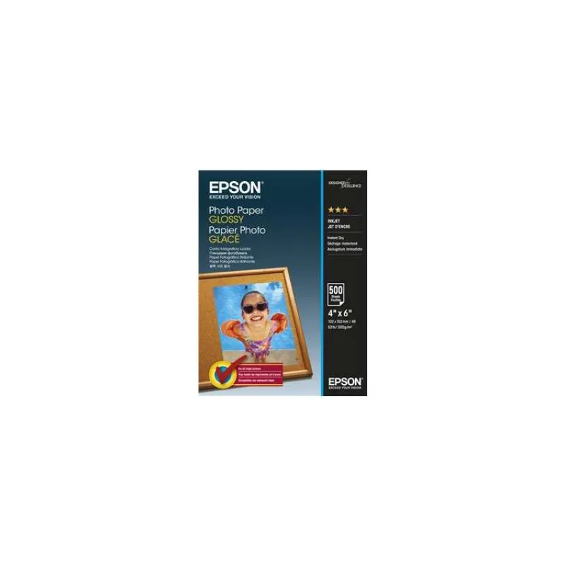 papier EPSON S042549 photo glossy 10x15, 500ks, 200g/m2 (C13S042549)