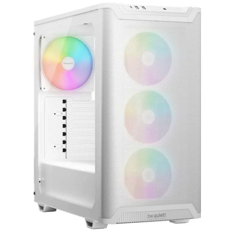 Be quiet! skříň PURE BASE 501LX / ATX / 4xARGB fan / USB-C / 2xUSB 3.2 / temperované sklo / bílá (BGW79)