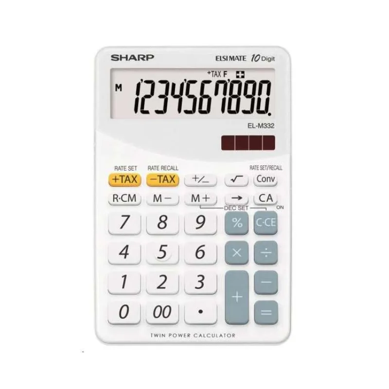 SHARP kalkulačka - EL-M332BWH - bílá (SH-ELM332BWH)