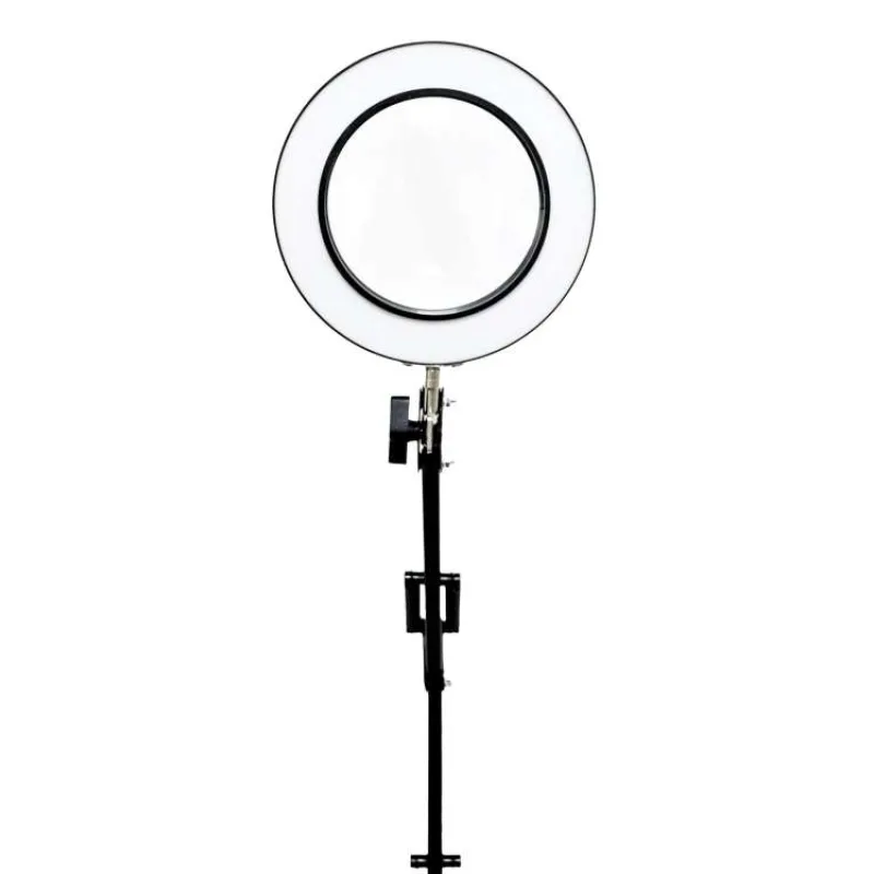 Platinet stolná LED lampa Magnify 10W stmievateľná s lupou, čierna (PLADLL11N)