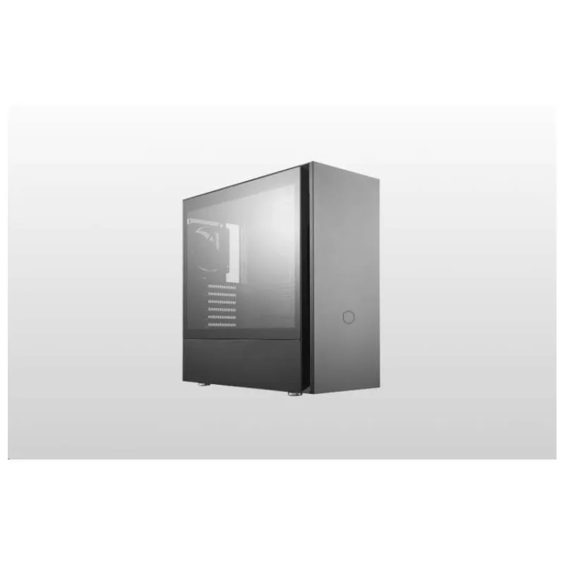 Cooler Master case Silencio S600 TG, ATX, Průhledná bočnice, 2x 120mm Fan, Černá (MCS-S600-KG5N-S00)